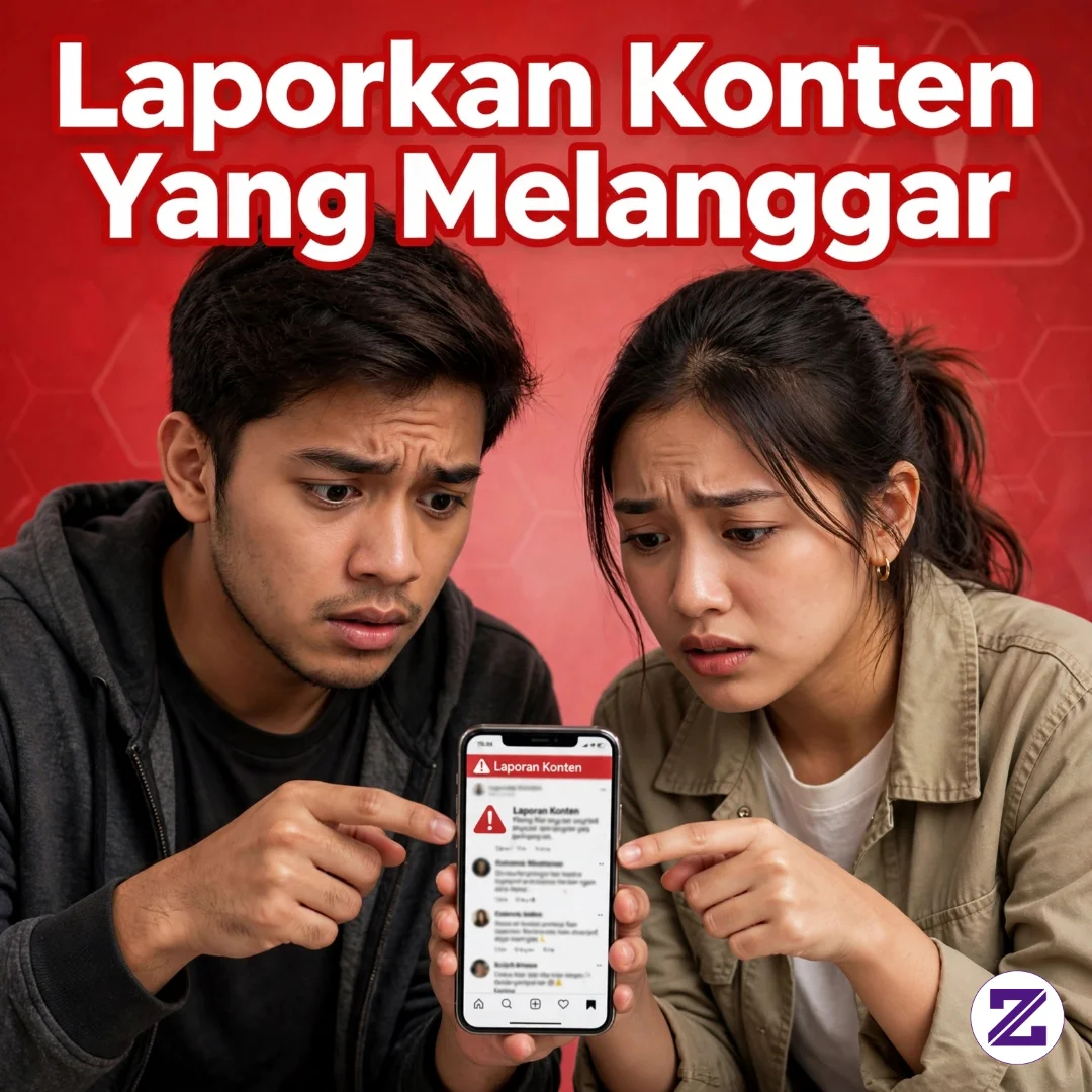 Laporkan Postingan Yang Melanggar Kebijakan Konten Di ZOYALINK