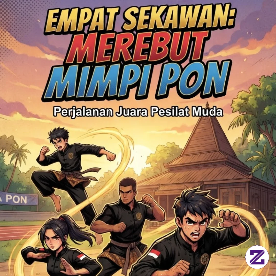 Semangat Emas Di Gelanggang Latihan: Kisah Empat Pesilat Muda