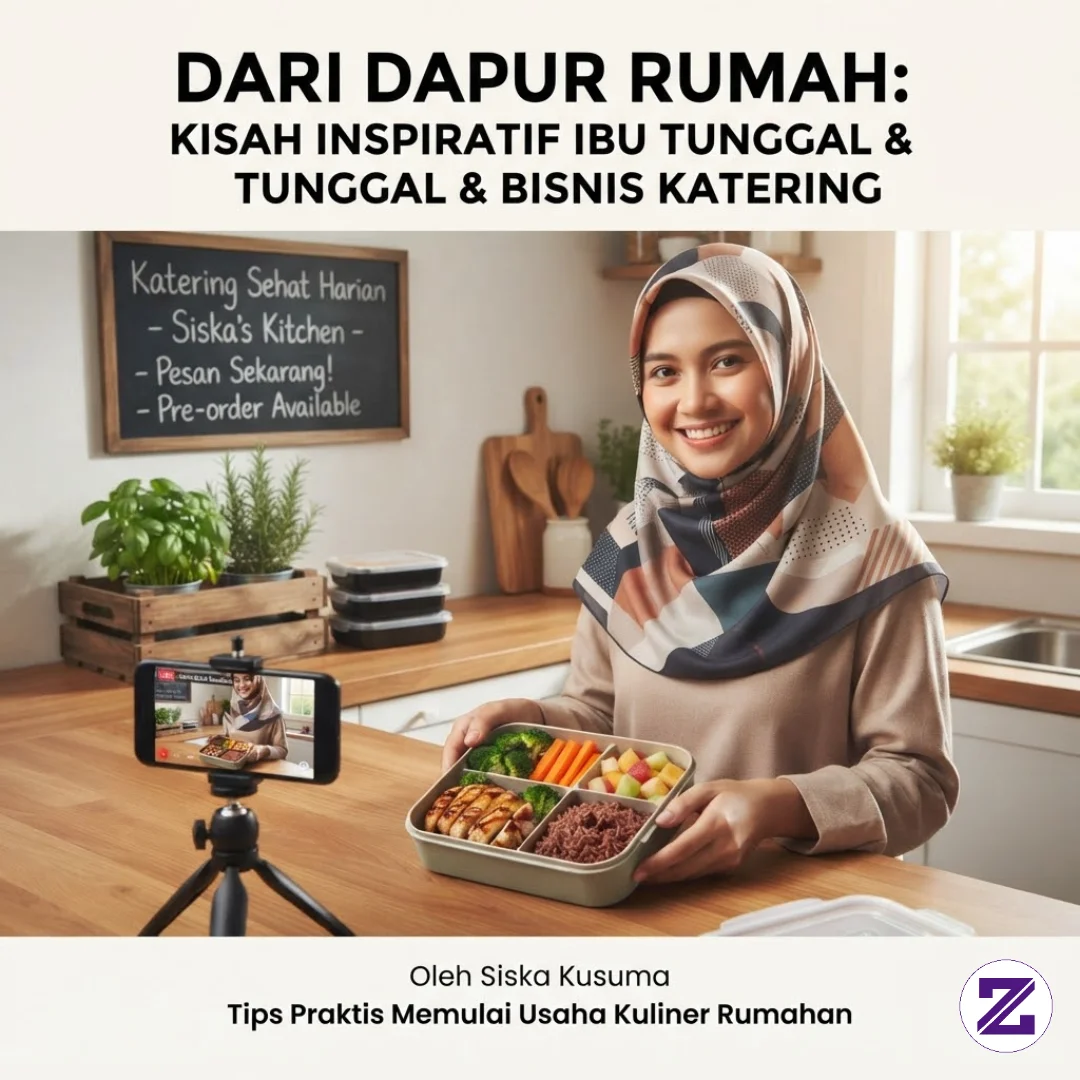Kisah Perjuangan: Kuliner Rumahan "Katering Sehat Harian"
