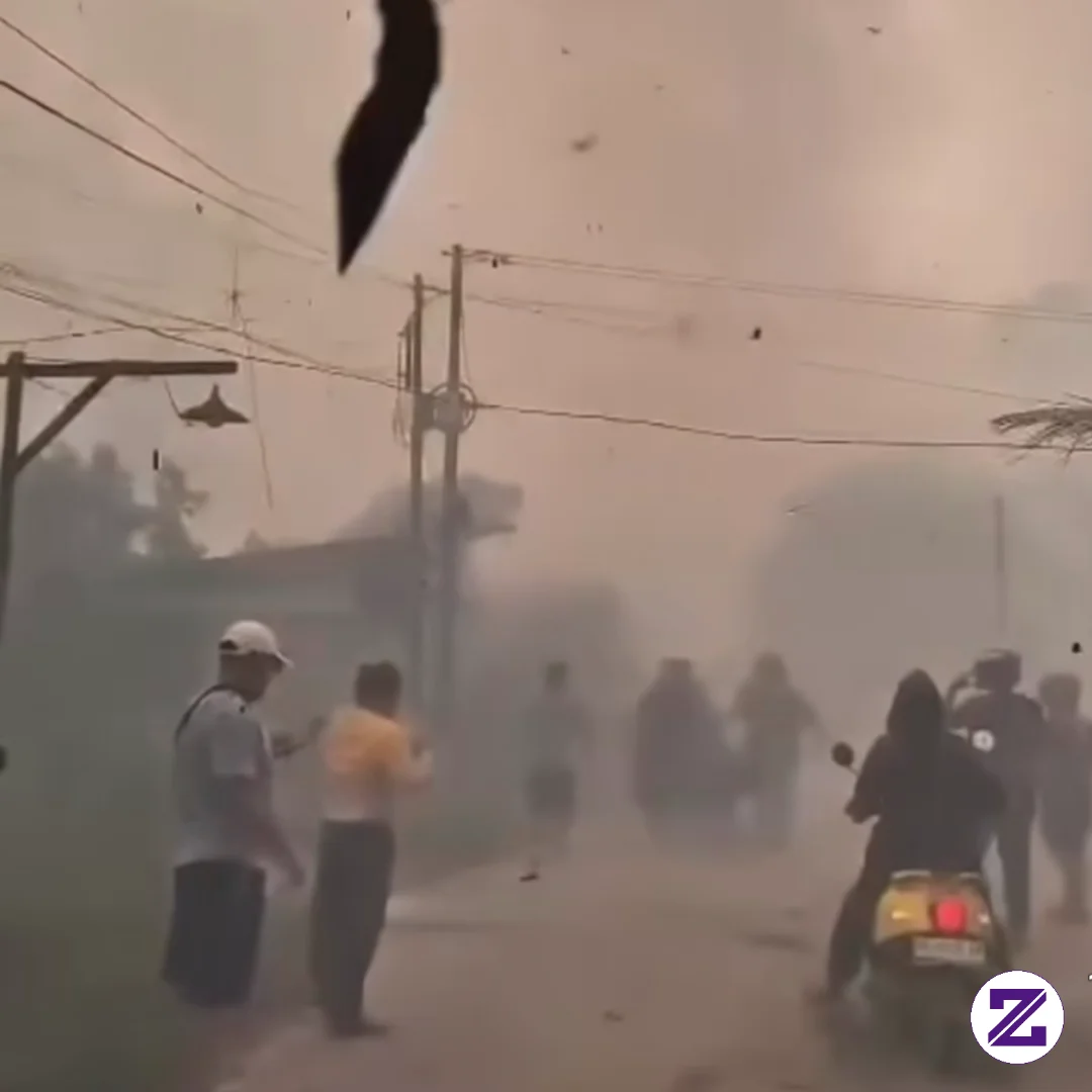 Mengerikan Kabut Asap Kepung Palangkaraya Hingga Bikin Aktivitas Warga
