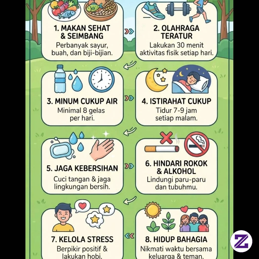 Yuk. Terapkan Pola Hidup Sehat! Lni Panduannya Mau Hidup Lebih Bugar, Berenergi