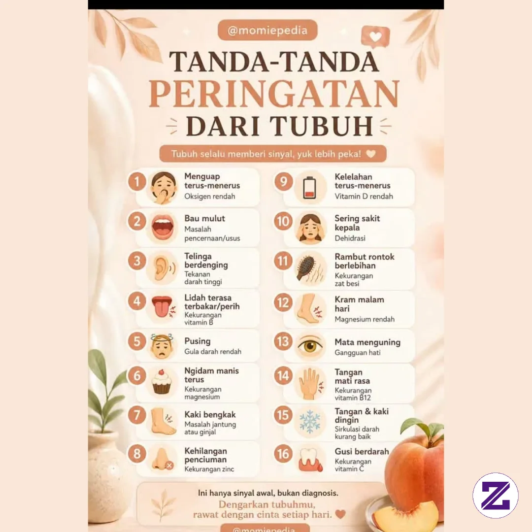 Tubuh Punya Cara YAng Unik Untuk Menaingatkar Kita Bahwa Ada Sesuatu Yang