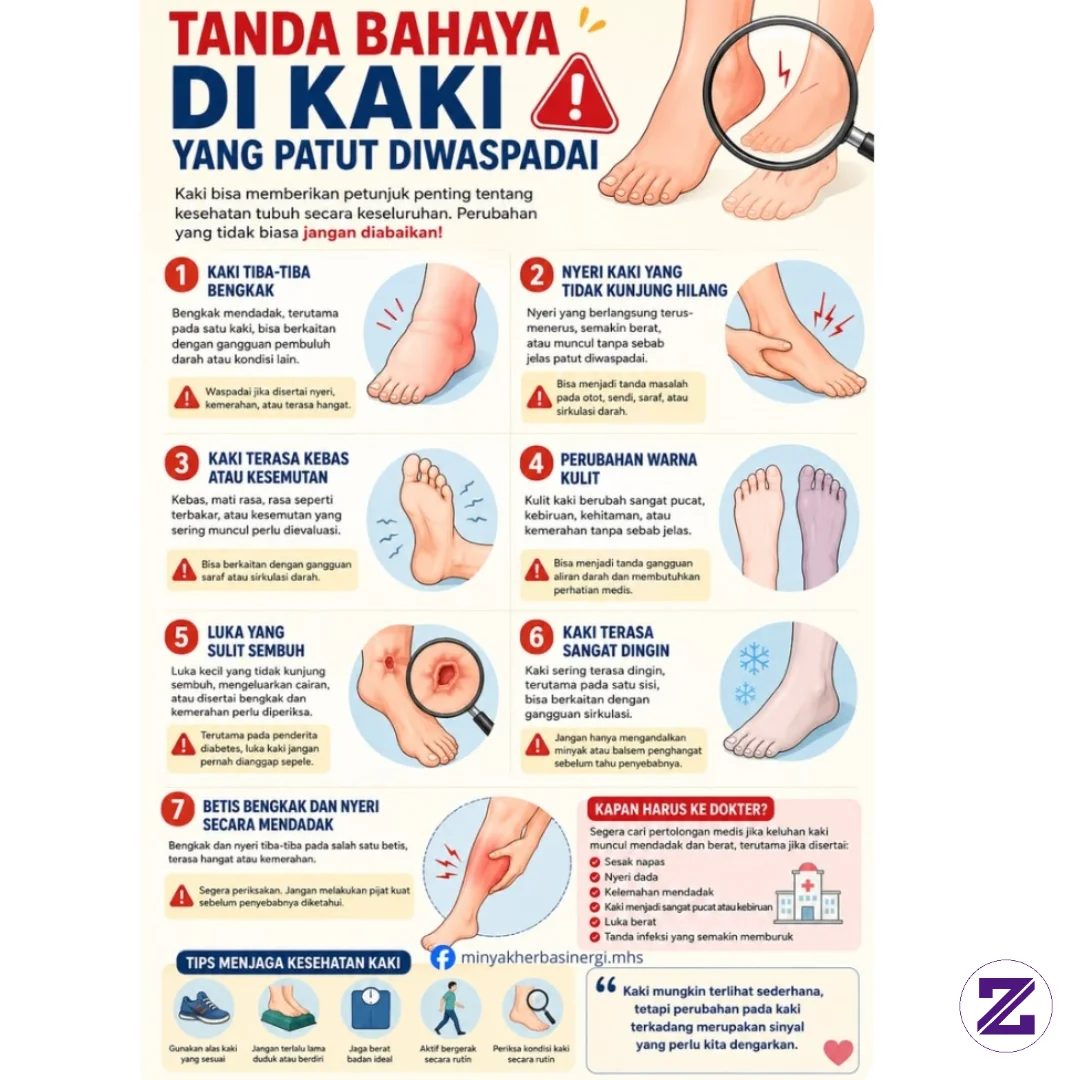 TAnda Banaya Dl Kaki Yang Patut Diwaspadai Kaki Bukan Sekedar Alat Untuk
