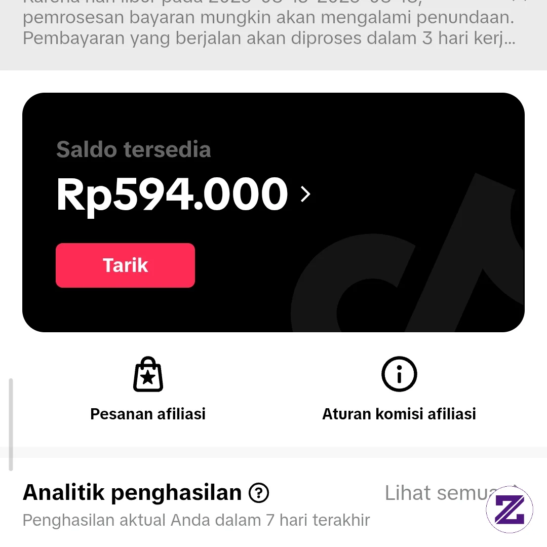 Enak Ni Jadi Affiliate Tiktok,ga Modal Bisa Cuan