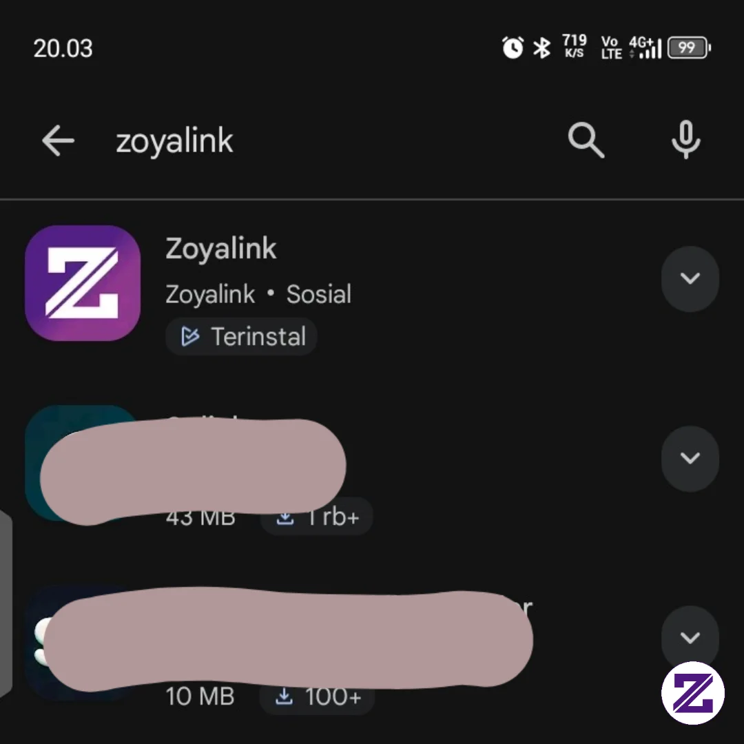 Aplikasi Zoyalink Sudah Ada Di Playstore