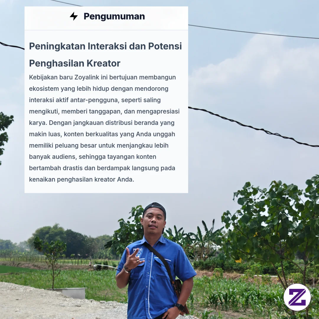 Ingat Kawan Jika Kalian Ingin Berpenghasilan Dari Zoyalink Pastikan Kalian Tidak