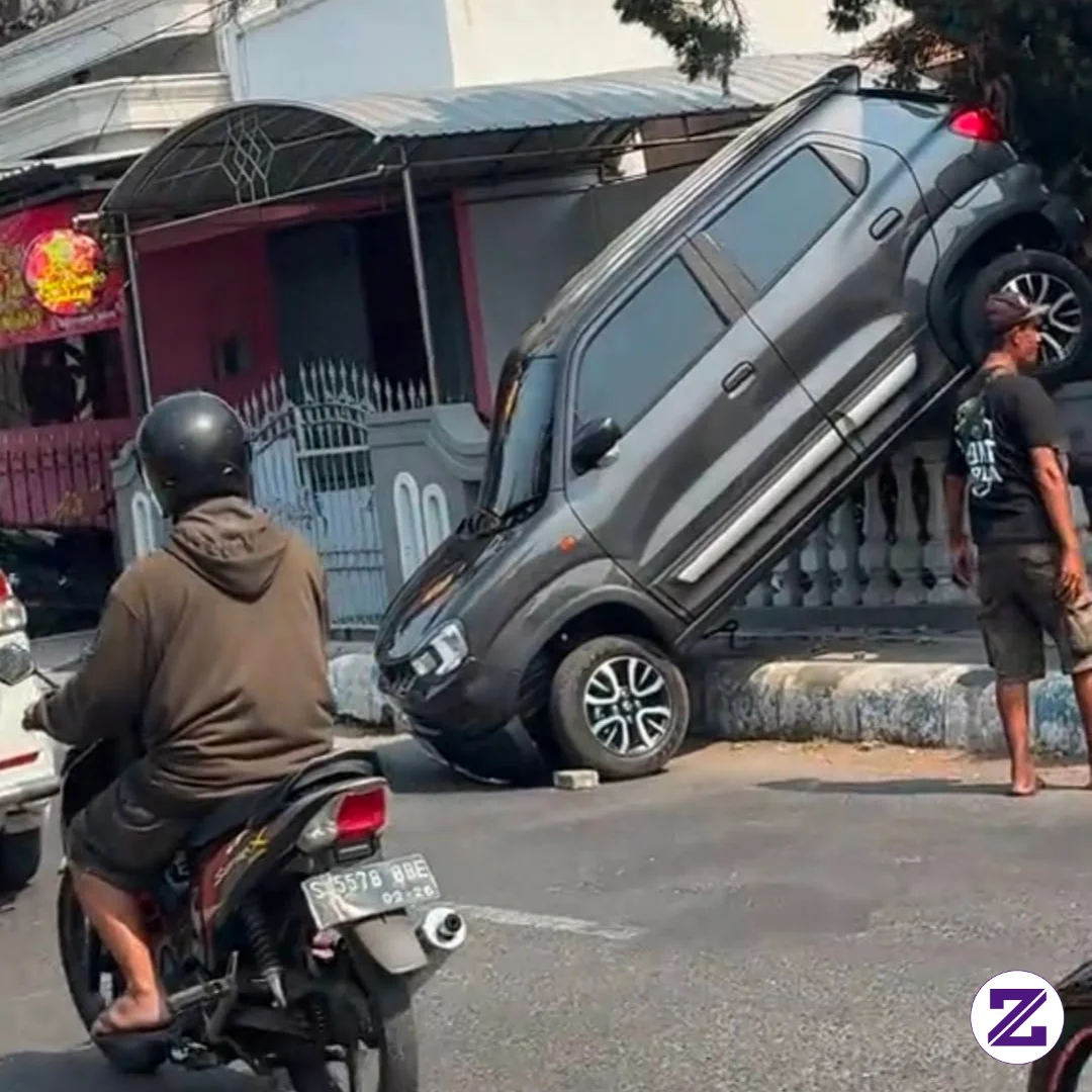 Hanya Boleh Dilakukan Oleh Ahlinya, Mobil Jumping Belakang Di Nganjuk,