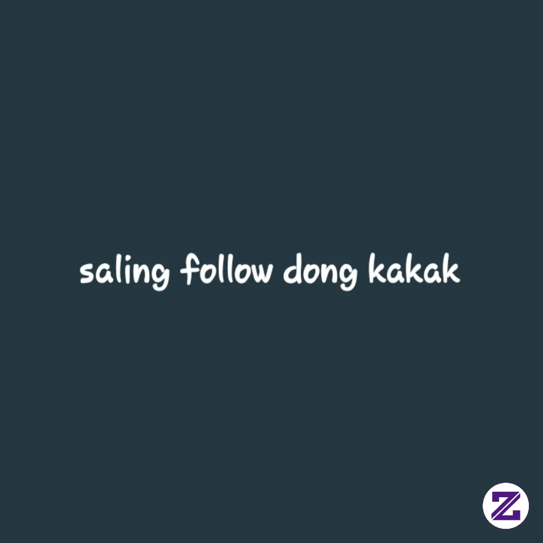 Ayo Ah Saling Follow😊