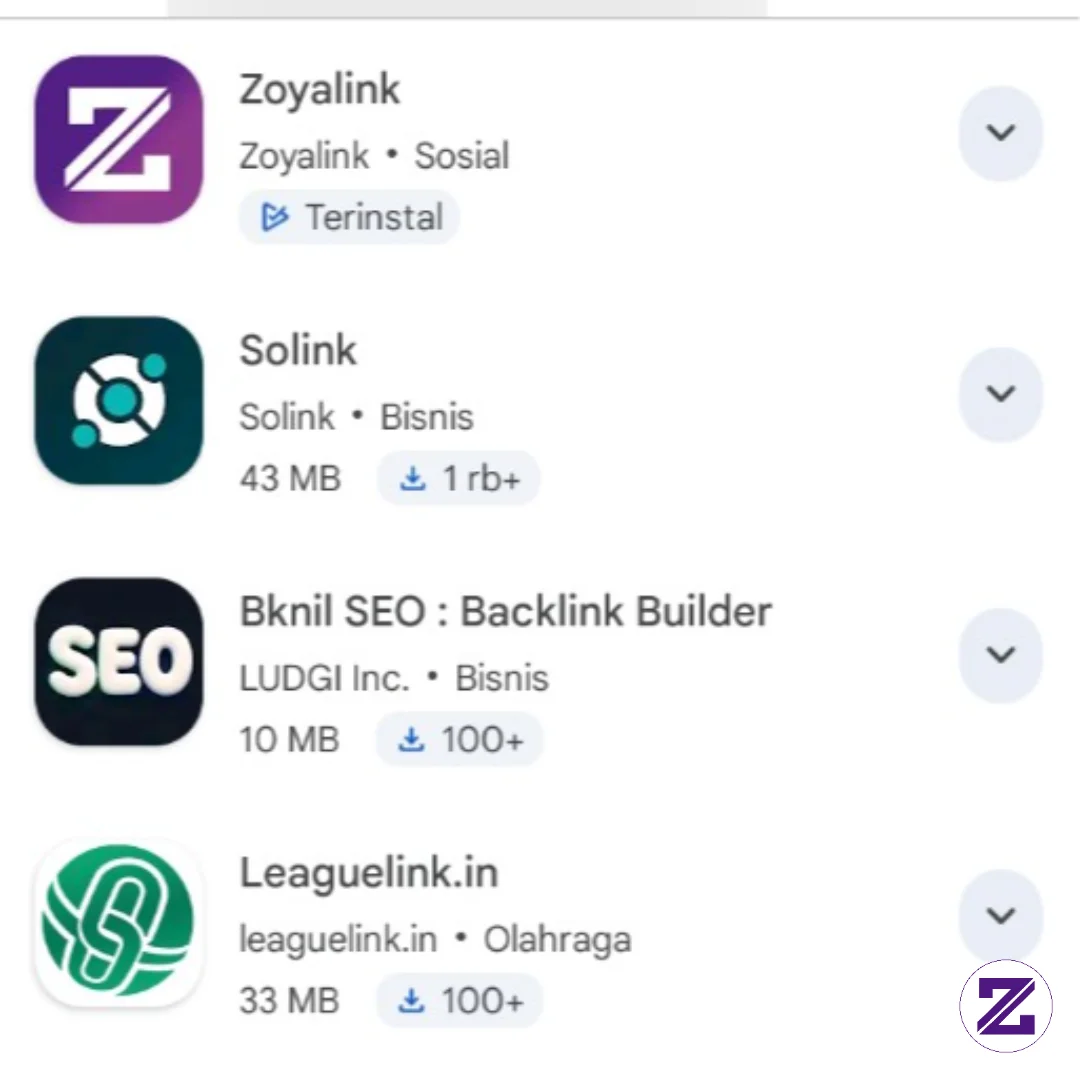 Apl -Zoyalink- Lhounching In The Night Perdana Di Playstore Please Welcome