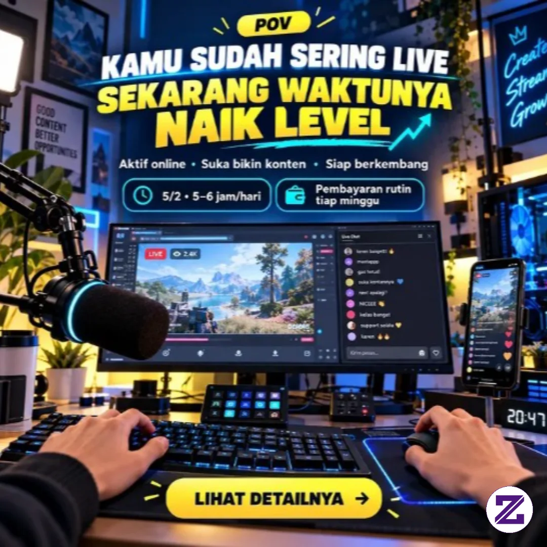 Sekarang Dibutuhkan Konsistensi Live Streeming ,live Show , Live Competision
