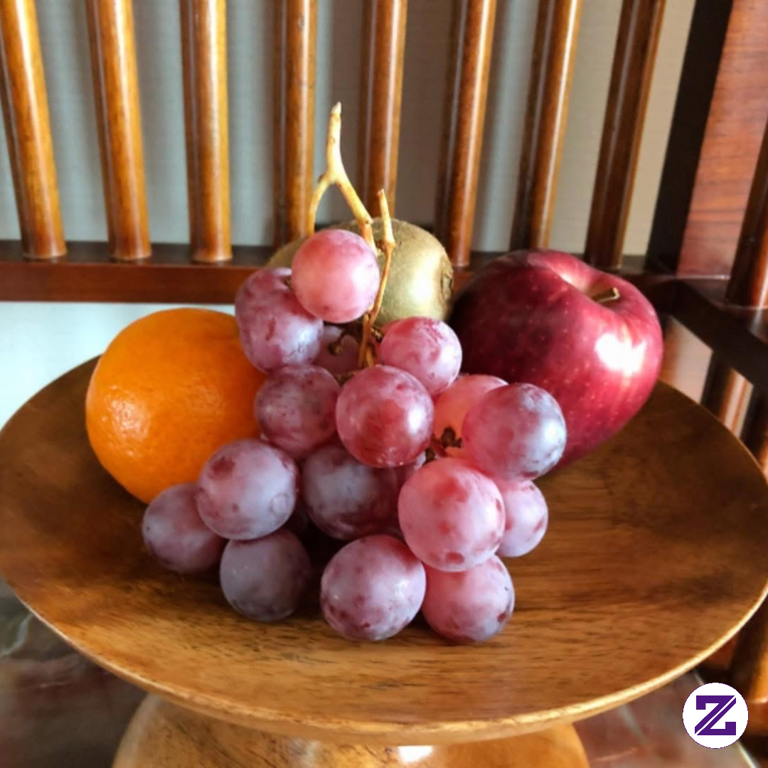 Fresh Fruits From Hotel🍎🥝🍇🍊