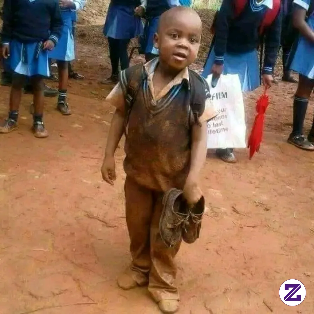 Imagine Your Child Come From School Like This What You Do?