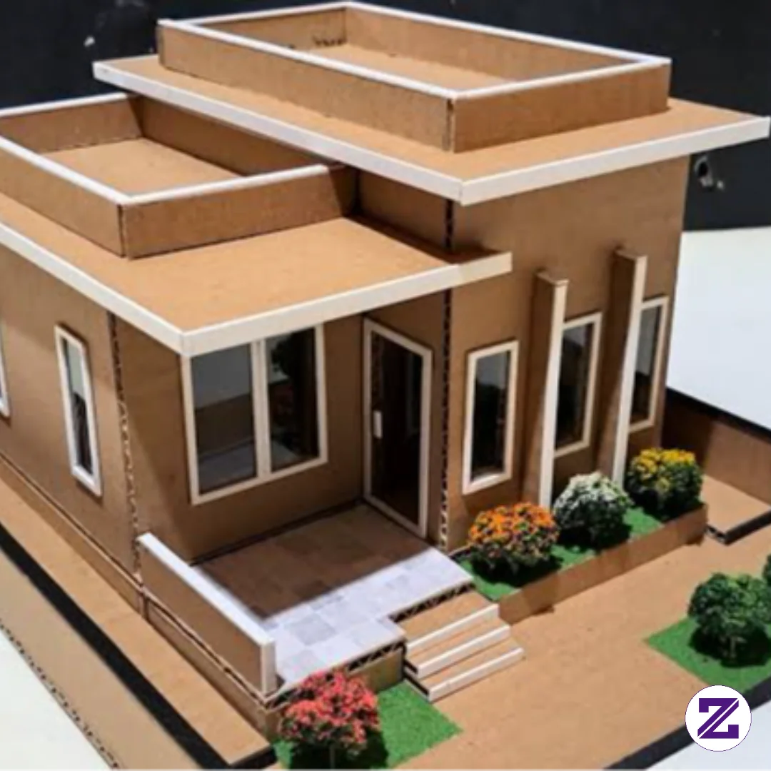 Rumah Dari Kardus #rumah