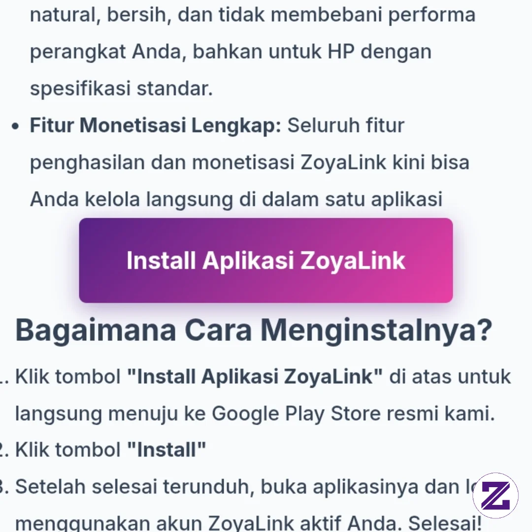 Join Zoyalink Now