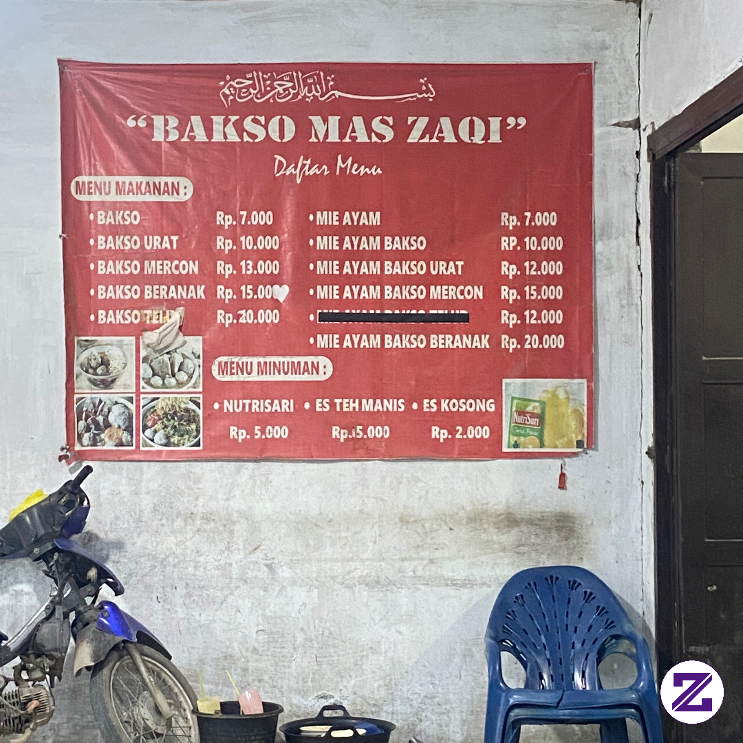 Halo Besty.., Kita Update Lagi Ya Harga Mie Ayam Di Tempatku Di Medan Ya Besty