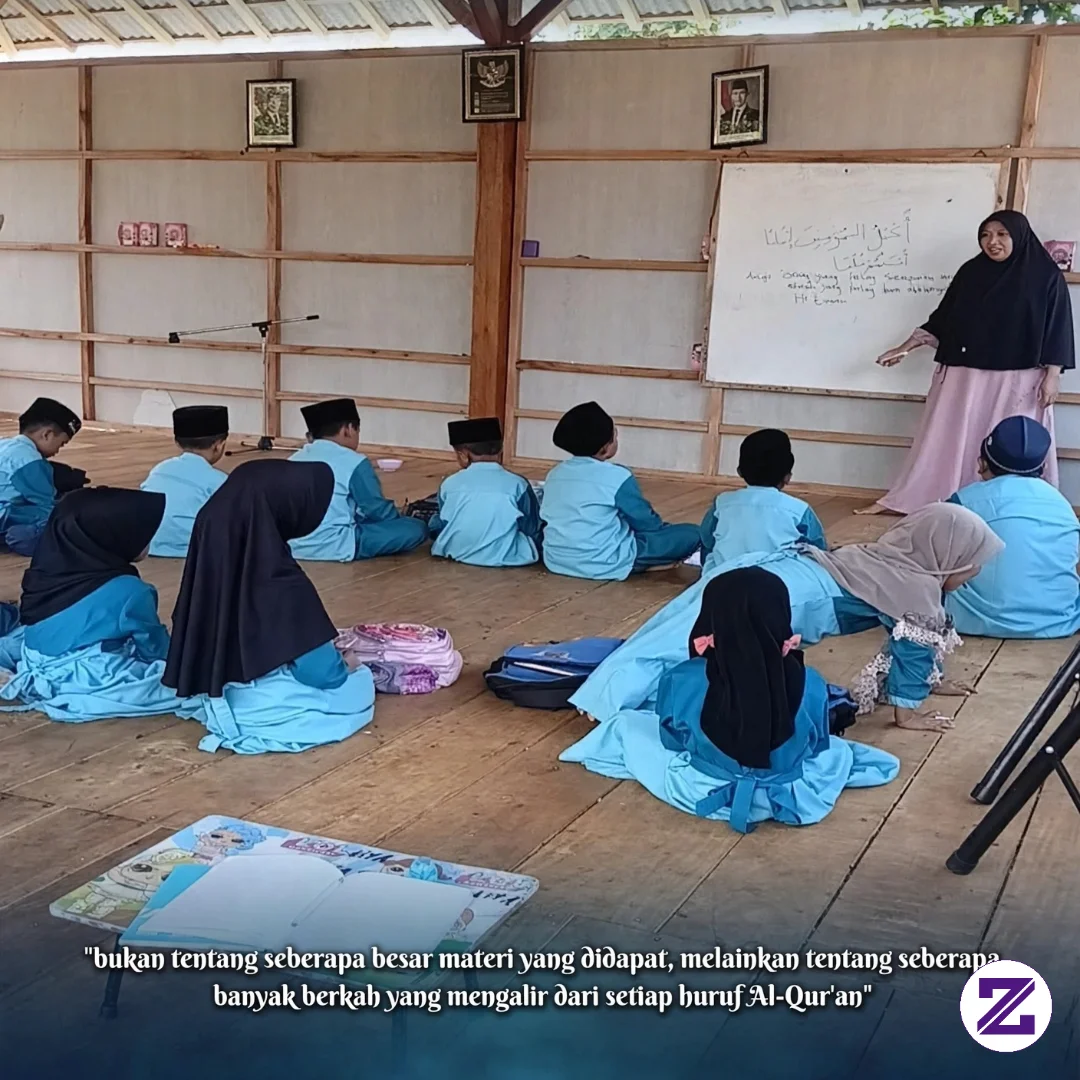 Menjadi Guru Madin Bukan Tentang Seberapa Besar Materi Yang Didapat,
