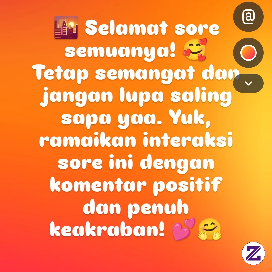 Sore Semuanya Jangan Lupa Berinteraksi Yaah Karena Itu Penting Banget
