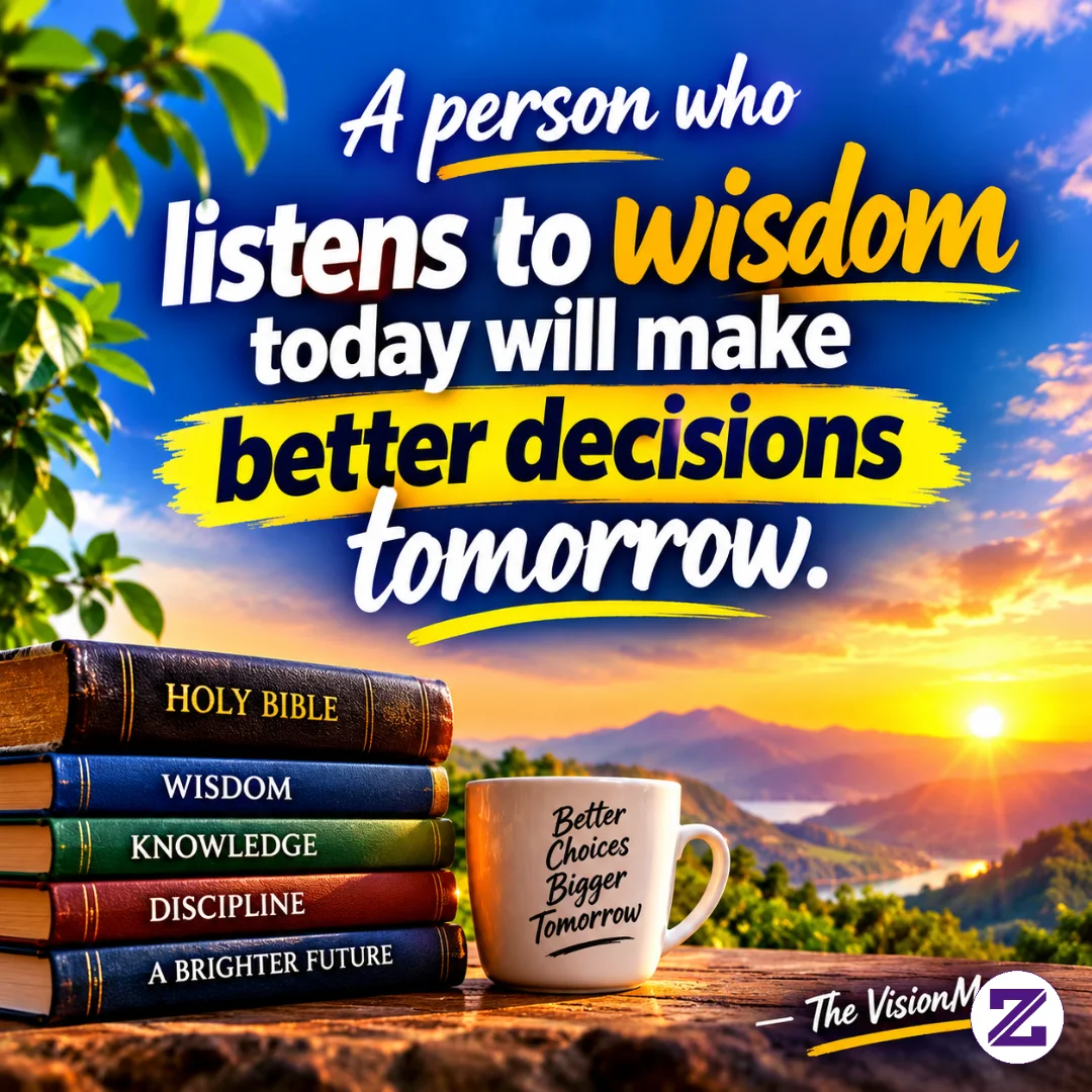 Let Wisdom Rule Your Day