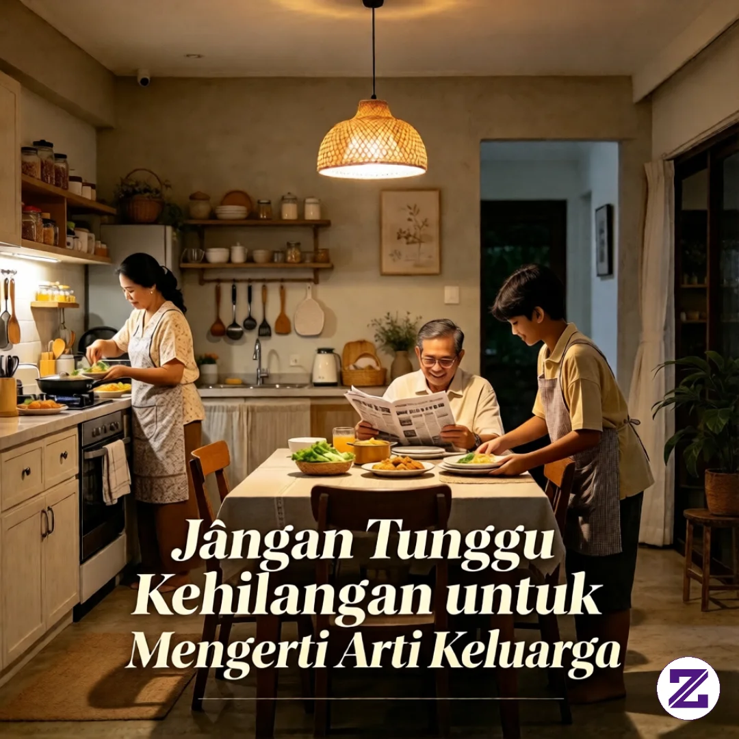 Jangan Tunggu Kehilangan Untuk Mengerti Arti Keluarga