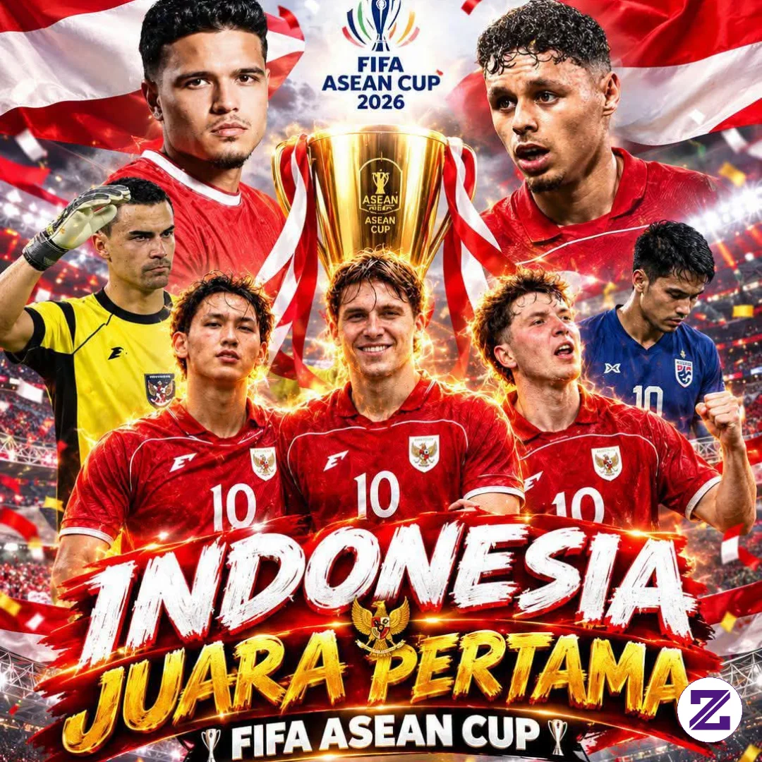 Akhirnya Indonesia Menorehkan Sejarah Baru Menjuarai Turnamen FIFA ASEAN CUP
