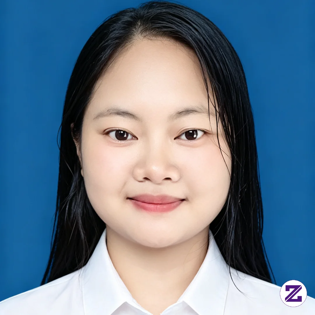 Nemu Foto Pas Latar Biru