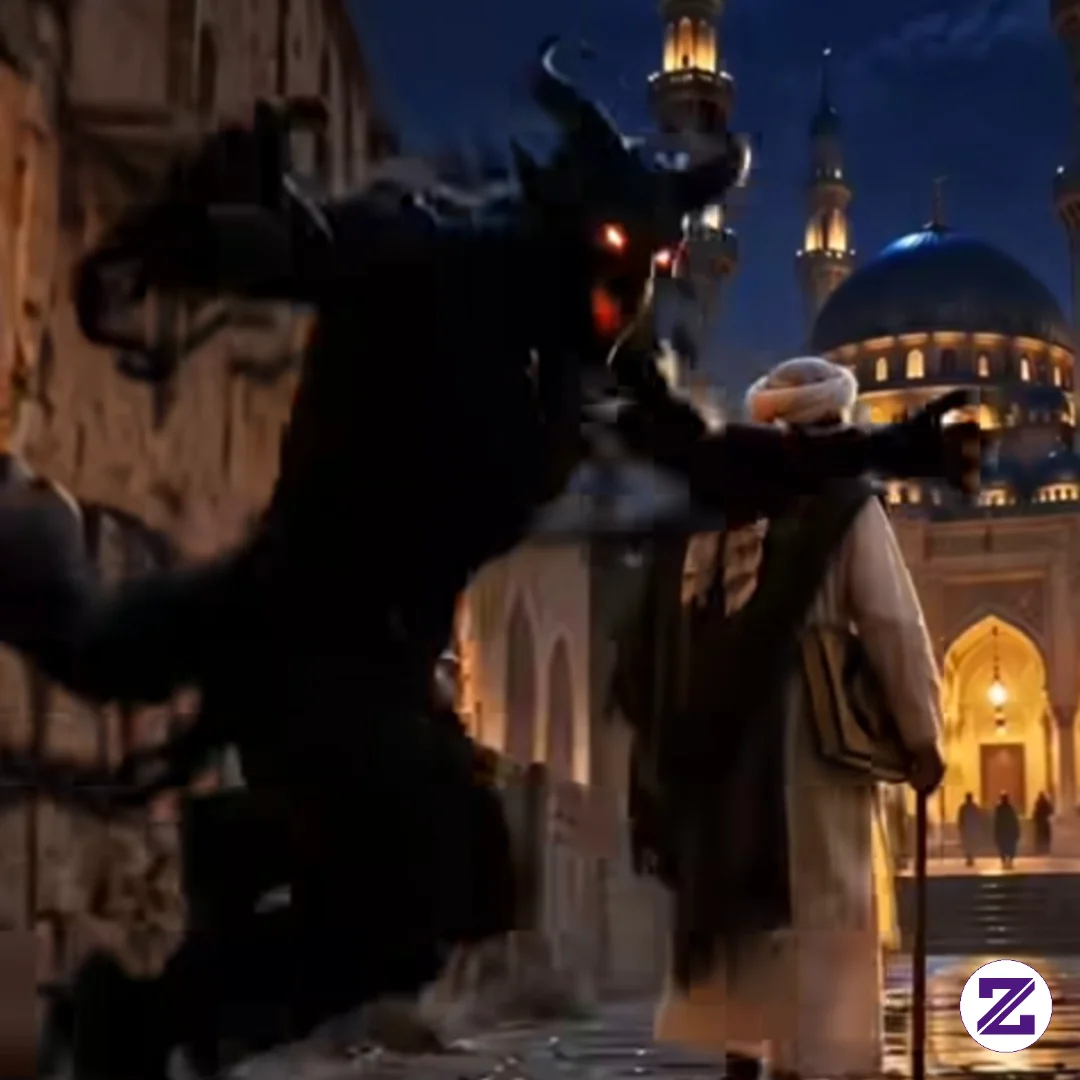 Tertangkap Camera Penampakan Jin/ Iblis Selalu Berusaha Membisiki Dan Menggoda