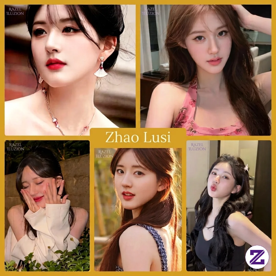 Zhao Lusi, Aktris Cantik Drama Cina Yang Selalu Membuat Mata Terpukau🩵