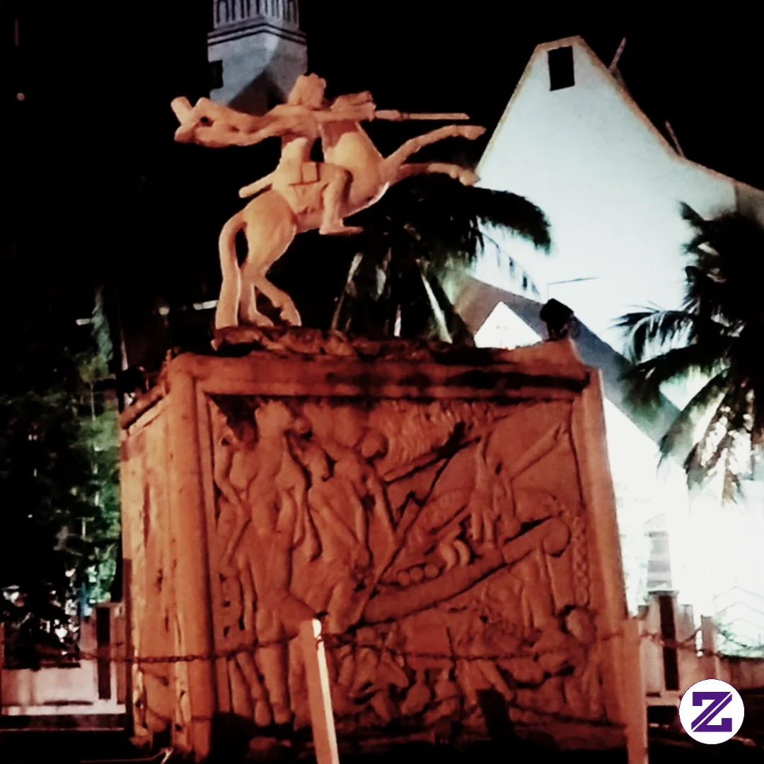 Patung Sonbai Di Kota Kupang Monumen Yang Didedikasikan Untuk Sobe Sonbai III