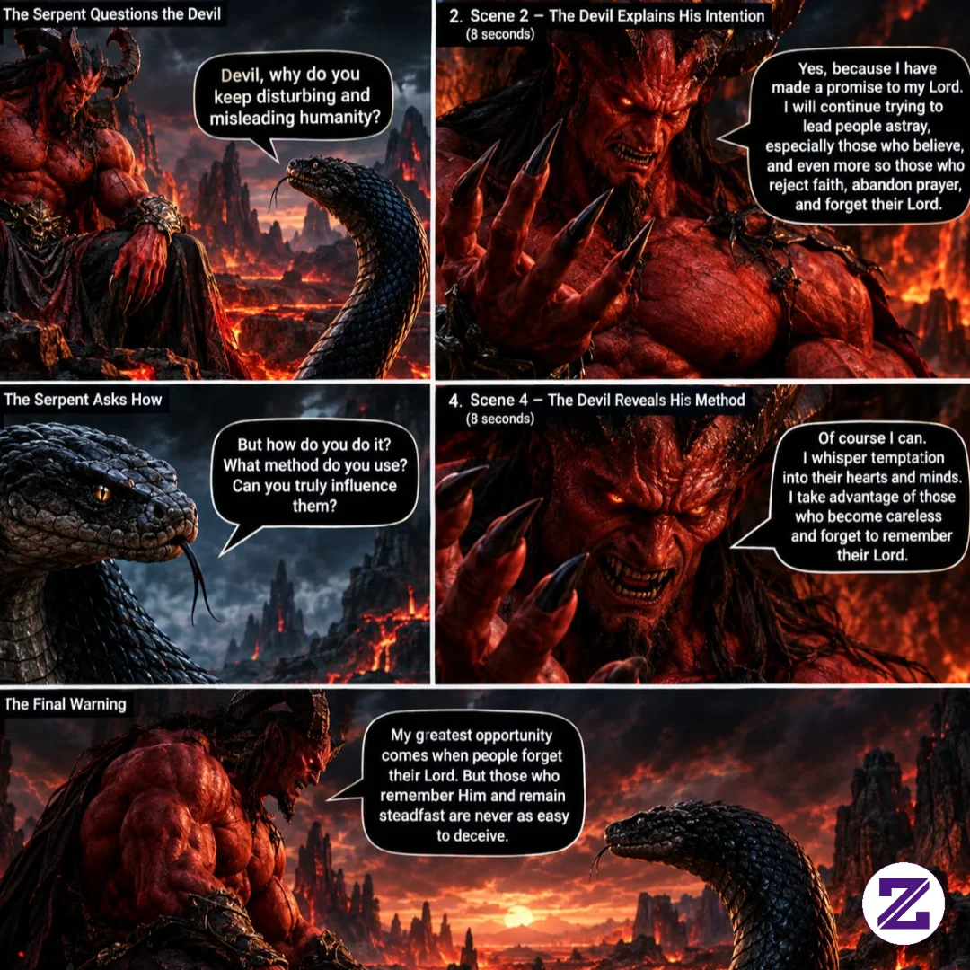 😈 IBLIS MEMBONGKAR RAHASIA! 🐍 CARA MENYESATKAN MANUSIA! 🔥