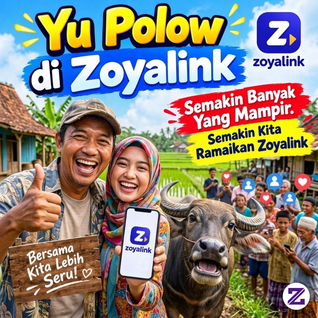 JANGAN CUMA JADI PENONTON! YUK, SALING MAMPIR DI ZOYALINK!