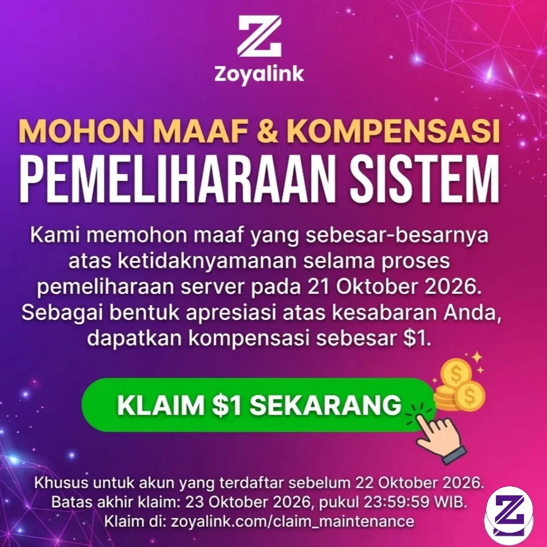Ada Info Ne Temen2 Buruan Di Clam Dari Zoyalink Sebelum Tenggang Waktu