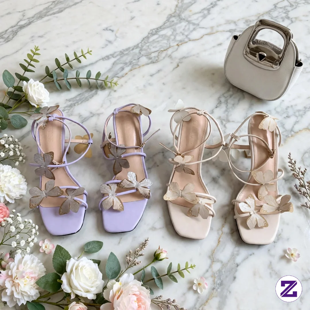 Butterfly Heels — Elegance & Comfort In Every Step ✨