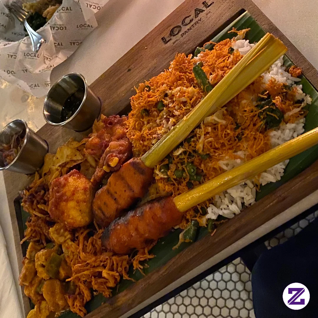 Dinner Cantik Dengan Makanan Yang Otentik...