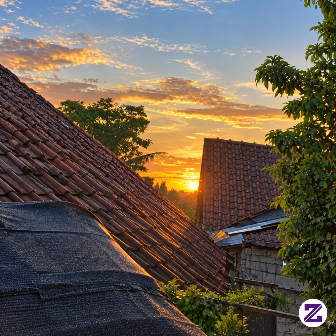 PAGI YANG INDAH DENGAN SINAR MATAHARI YANG MENERANGI BUMI