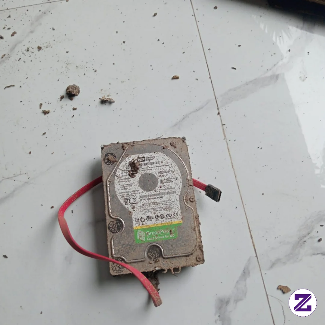 Damaged Motherboard