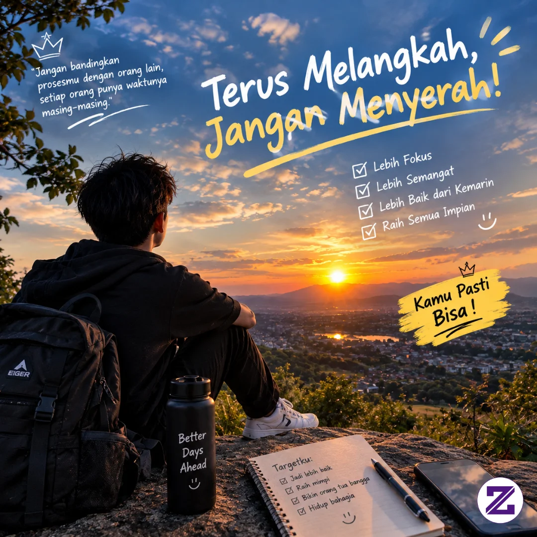 TERUS MELANGKAH, JANGAN MENYERAH! 💪🔥