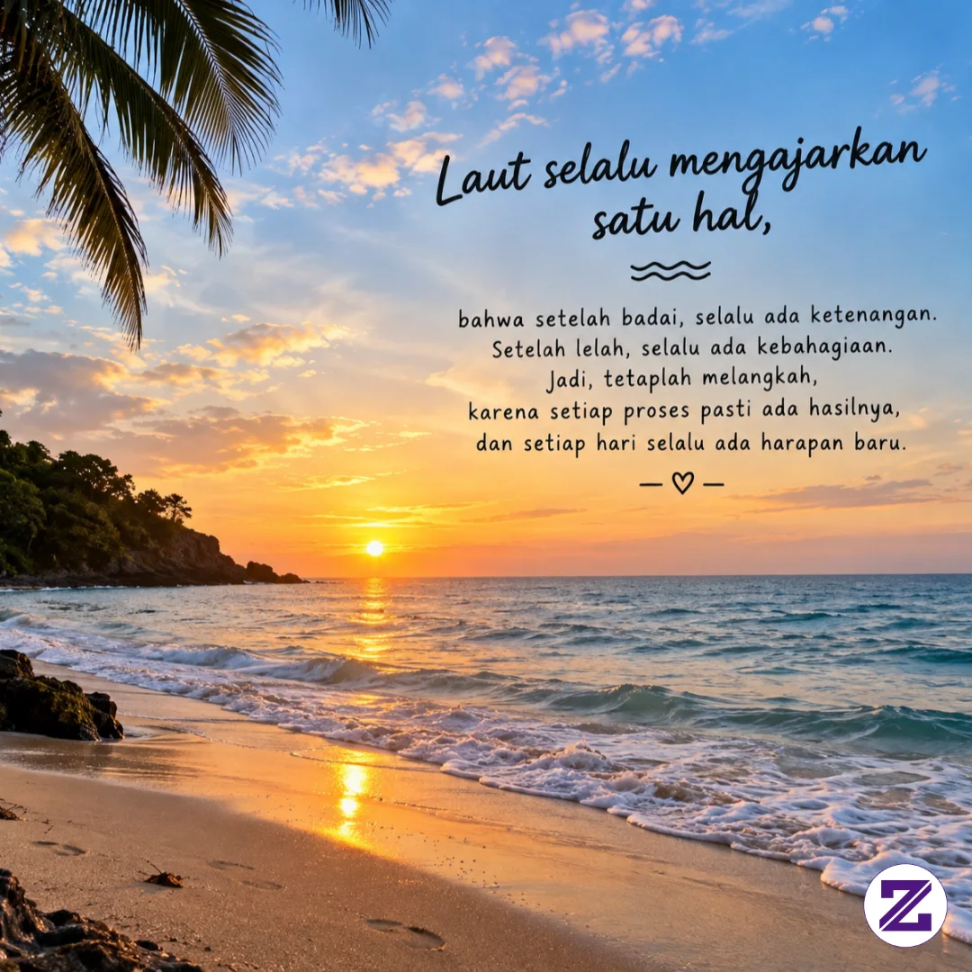 Seperti Ombak Yang Selalu Kembali Ke Pantai, Harapan Juga Selalu Punya Jalan