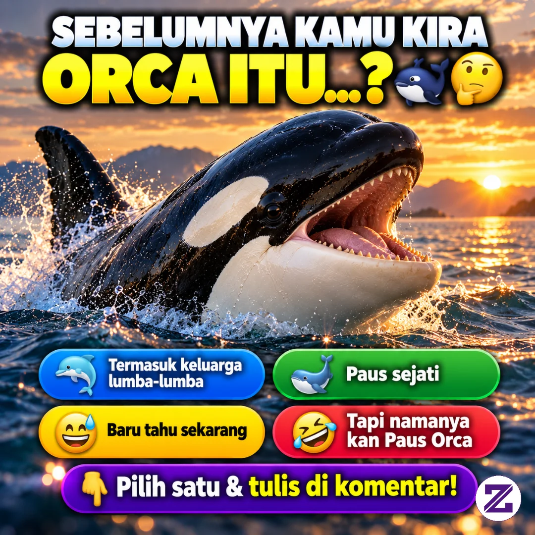 Ternyata Orca Bukan “paus” Sejati Dalam Klasifikasi Ilmiah! 😮🐋