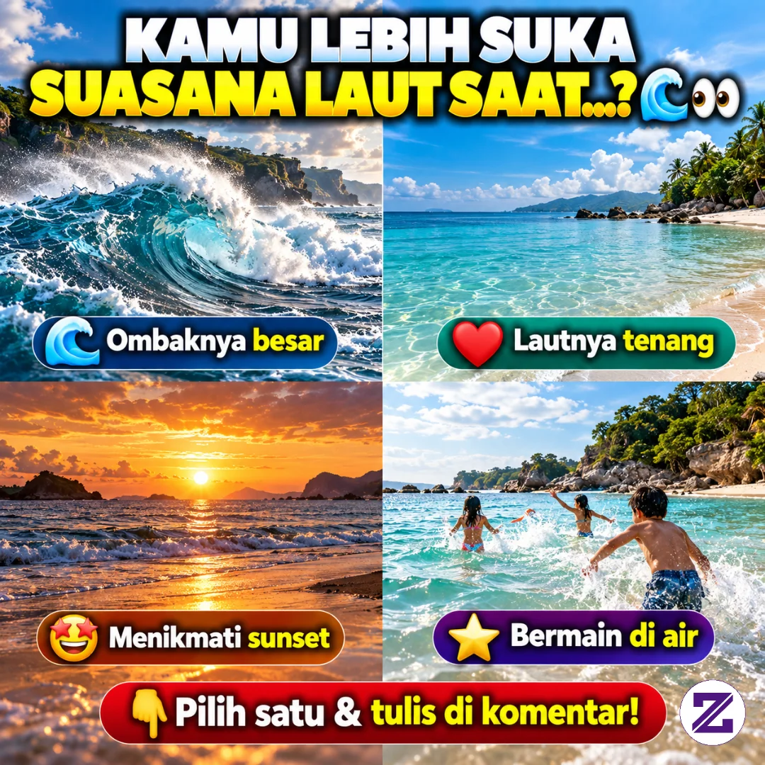 Ternyata Gelombang Laut Bukan Sekadar Air Yang Bergerak! 🌊💨