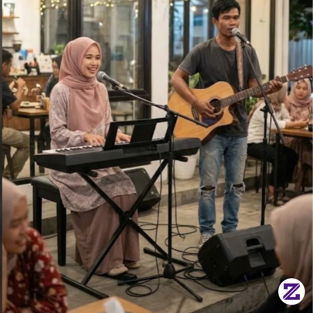 Mencoba Cari Rejeki Di Cafe Kecil