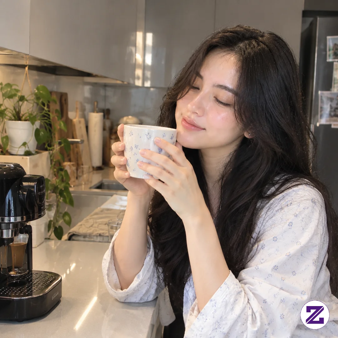 In Every Moment, Take A Moment To Enjoy The Coffee.