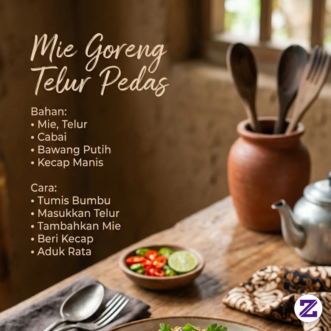 Kalau Punya Mie, Coba Bikin Ini!”