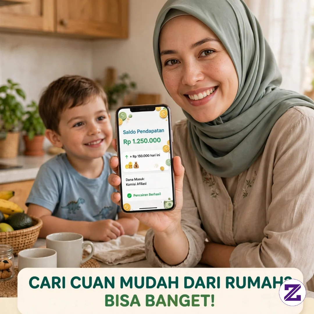 Cuma Ibu Rumah Tangga, Kok Bisa Cuan Dari HP? Ini Rahasianya