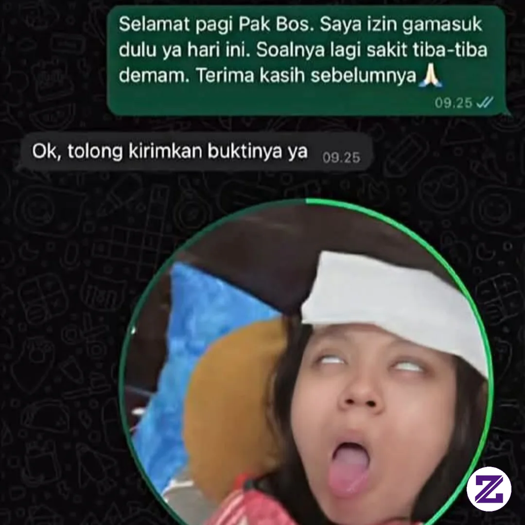 Maaf Pak Boss Hari Ini Saya Tidak Masuk Kerja
