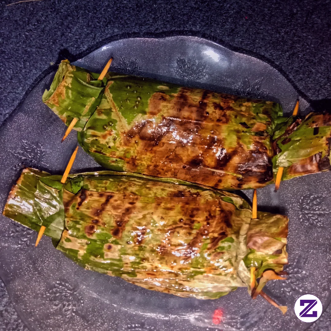 Ini Nasi Bakar Yaaa..... Bru Coba Enak Juga Yaa Yumyyy😋😋