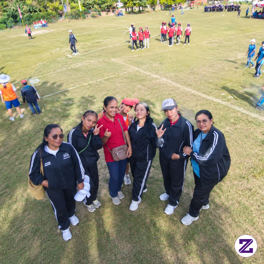 Foto Waktu Lomba Gerak Jalan Antar Sekolah, Menyongsong HUT RI