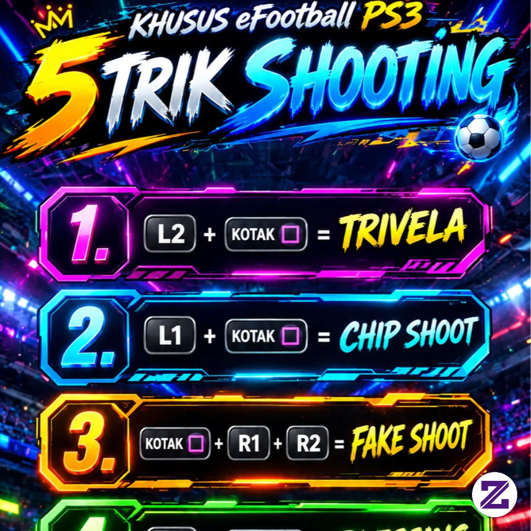 Trik Shooting Di PS 3 🎮⚽