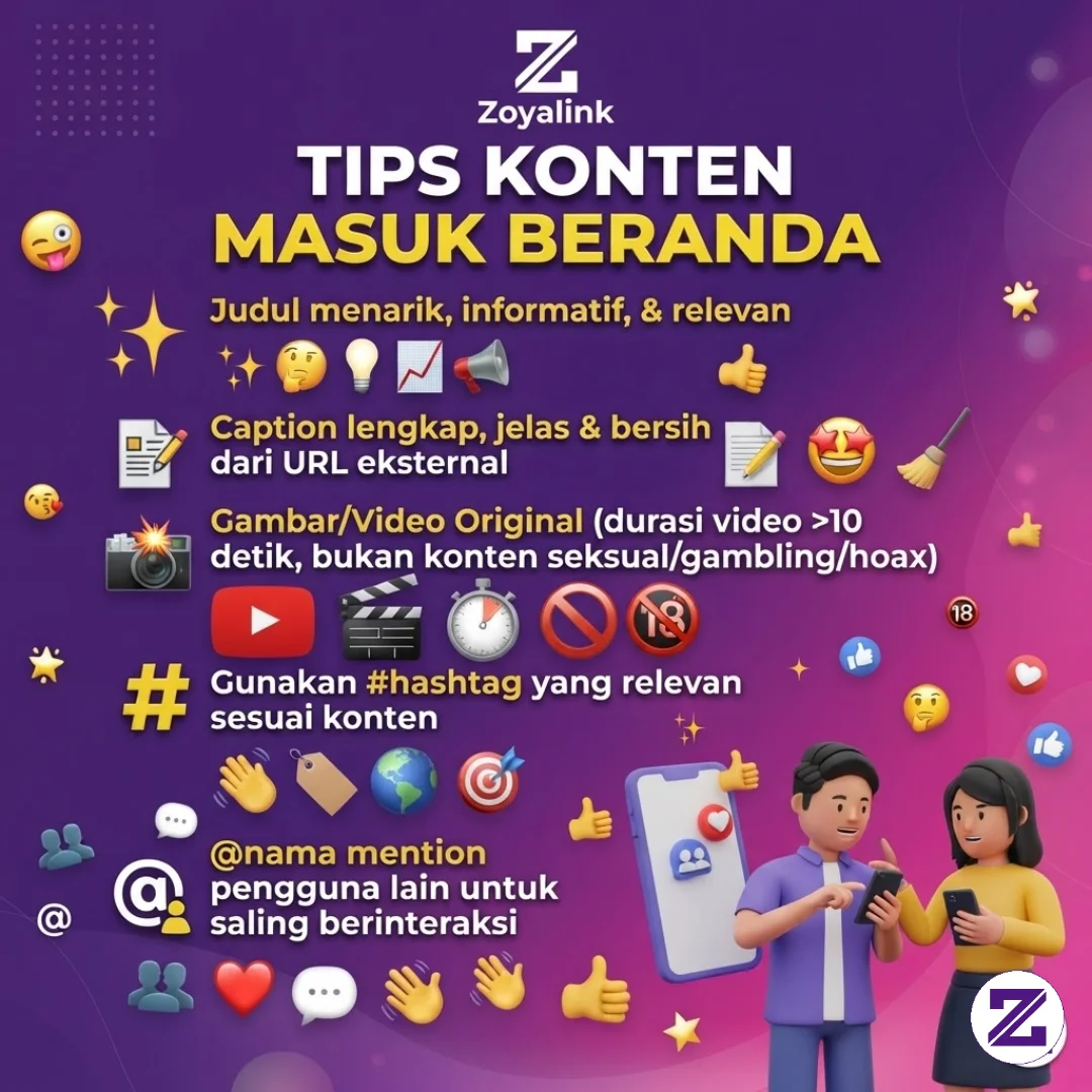 Pengen Kontenmu Masuk Beranda Dan Mendapat Jangkauan Yang Lebih Luas?