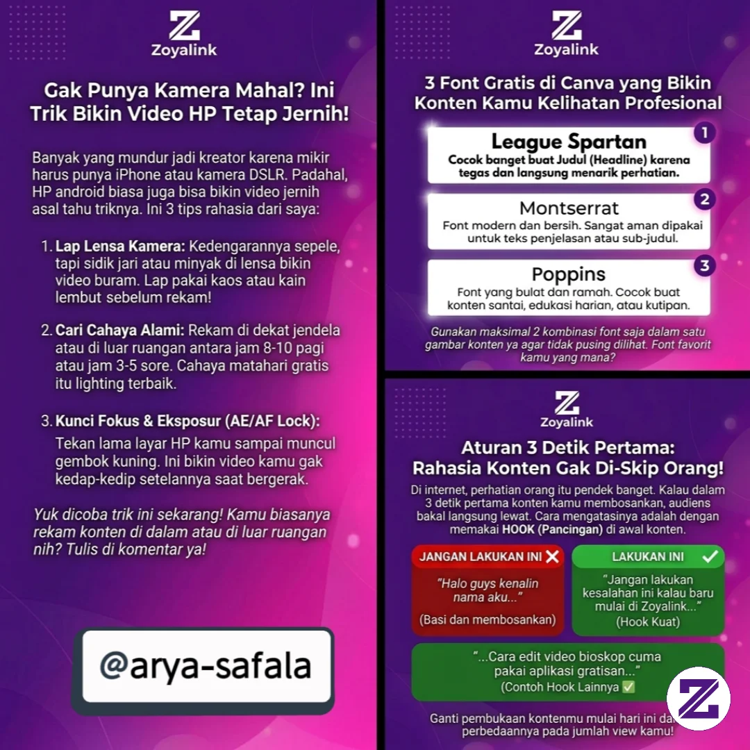 Gak Punya Kamera Mahal? Ini Trik Bikin Video HP Tetap Jernih!📱✨