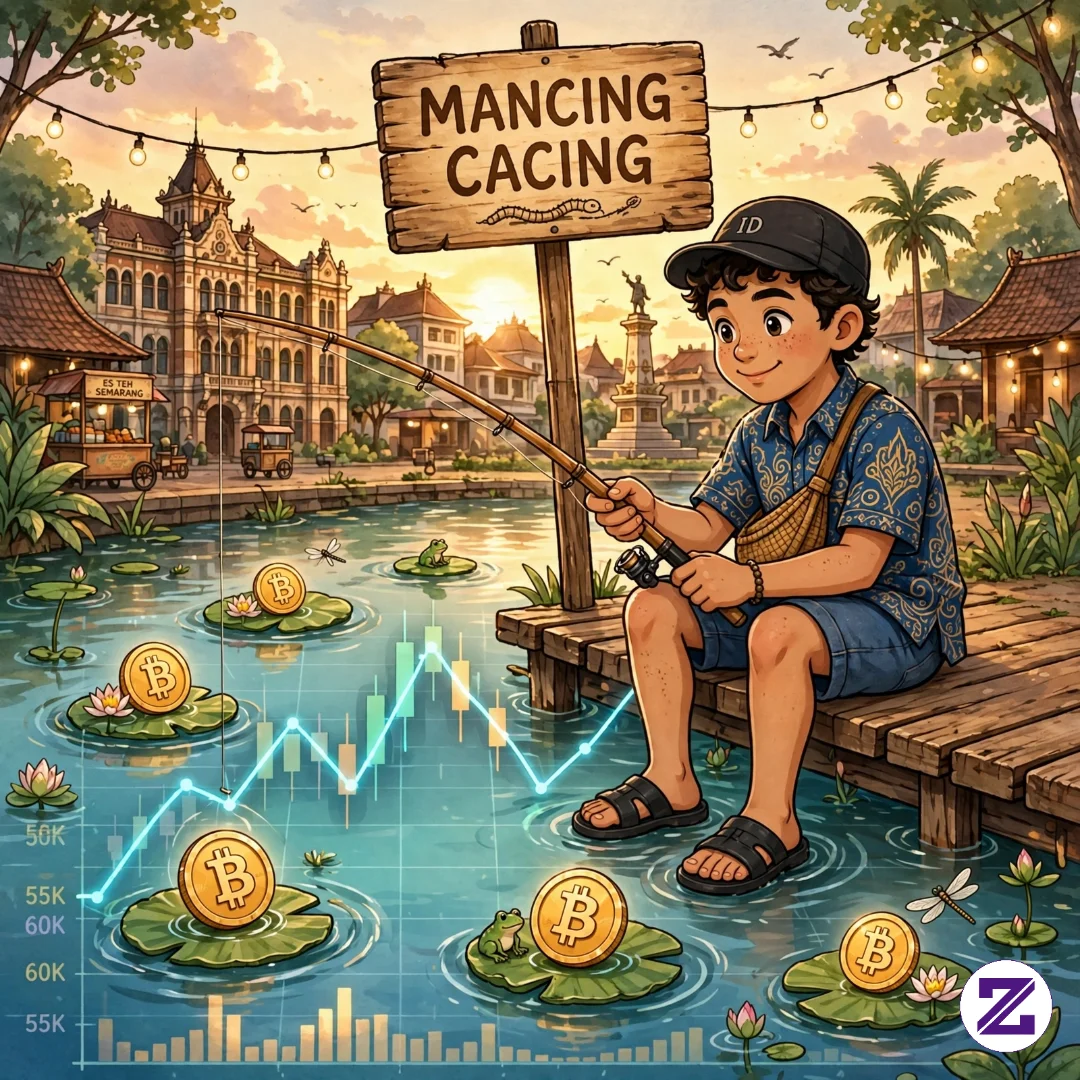 *Judul:* Kenapa Aku Mancing Cacing, Bukan Mancing Paus Di Crypto.